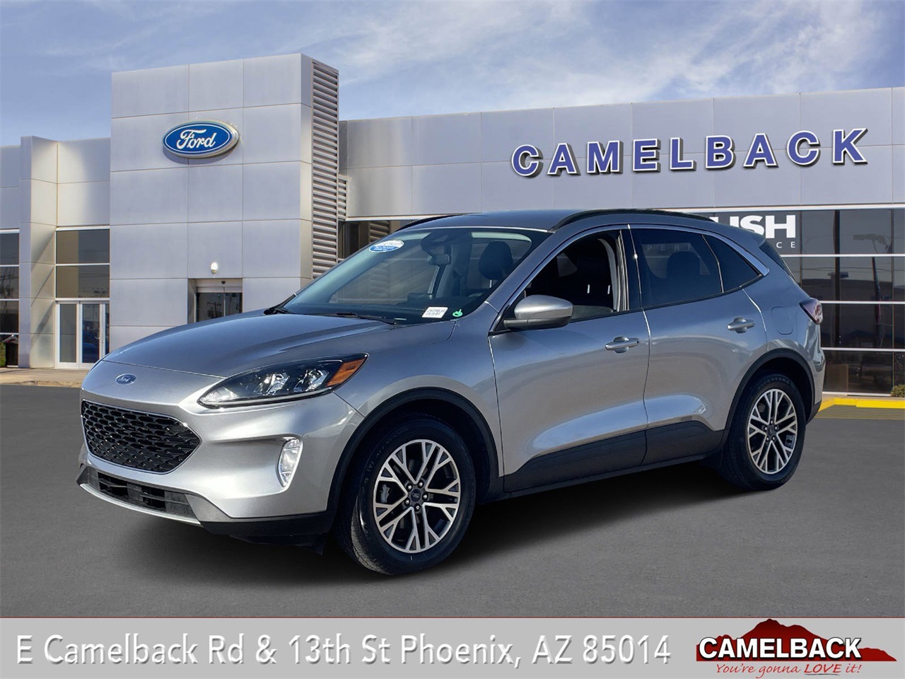 used 2022 Ford Escape car, priced at $18,436