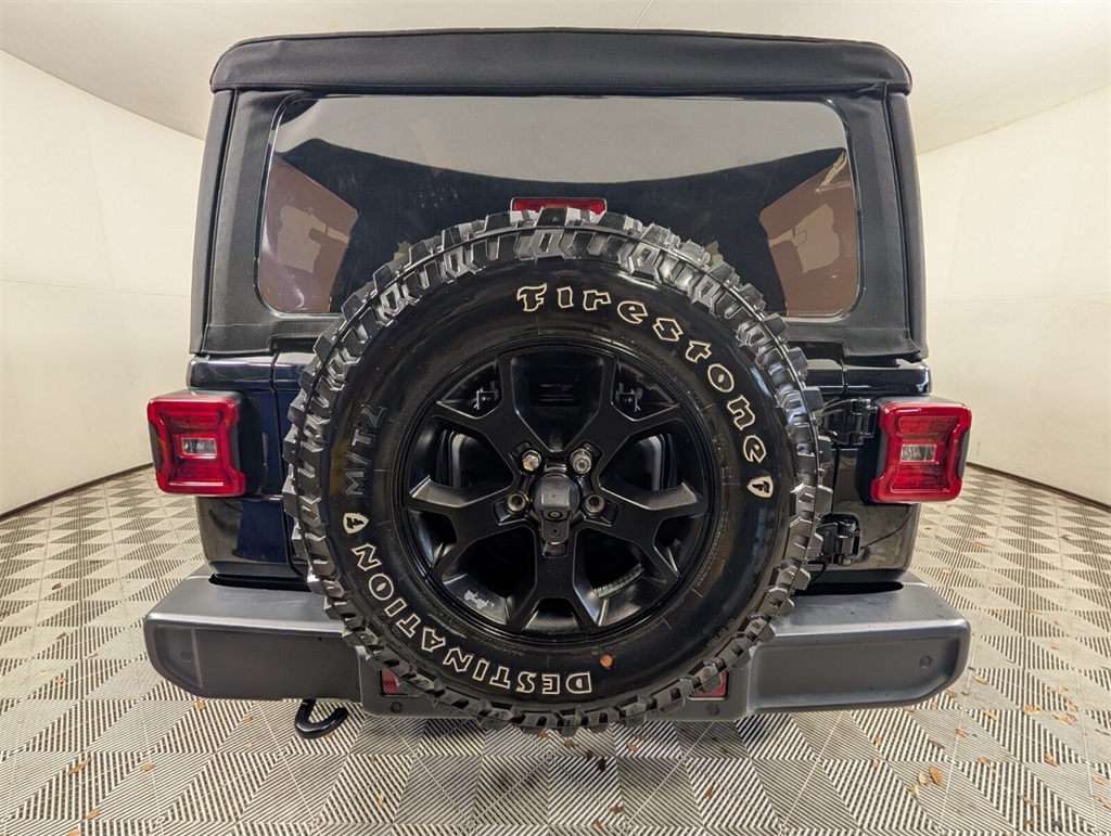 used 2022 Jeep Wrangler car, priced at $34,000