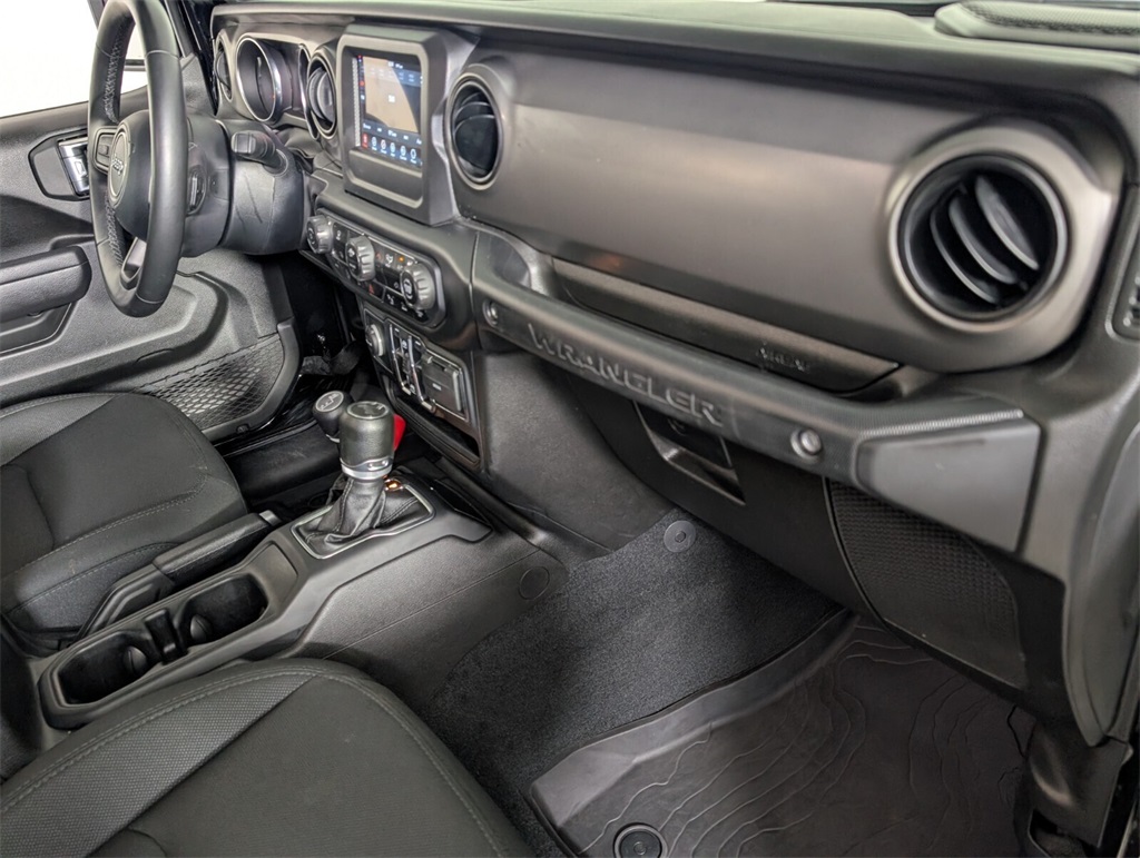 used 2022 Jeep Wrangler car, priced at $34,000