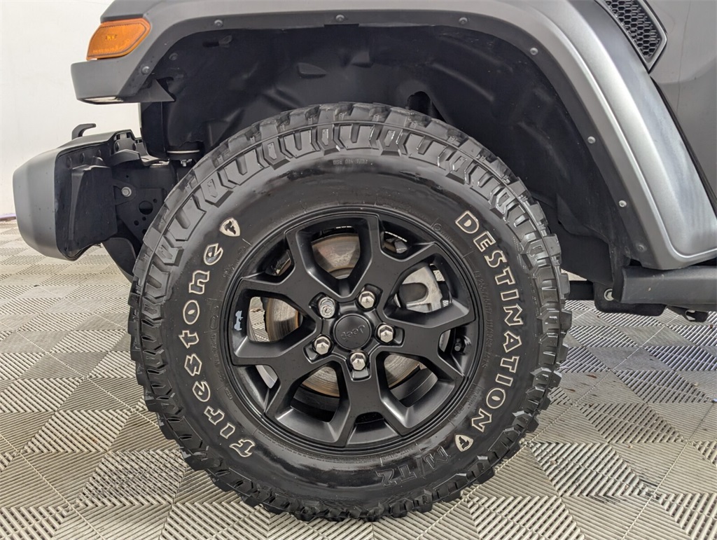 used 2022 Jeep Wrangler car, priced at $34,000