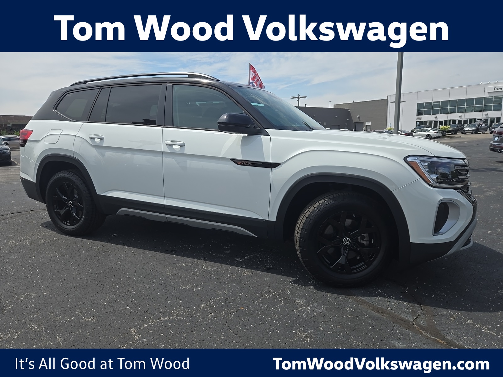 new 2025 Volkswagen Atlas car, priced at $43,154