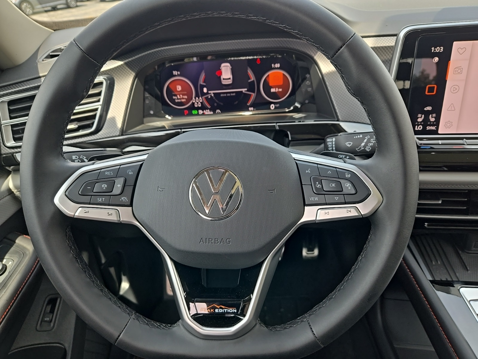 new 2025 Volkswagen Atlas car, priced at $41,854