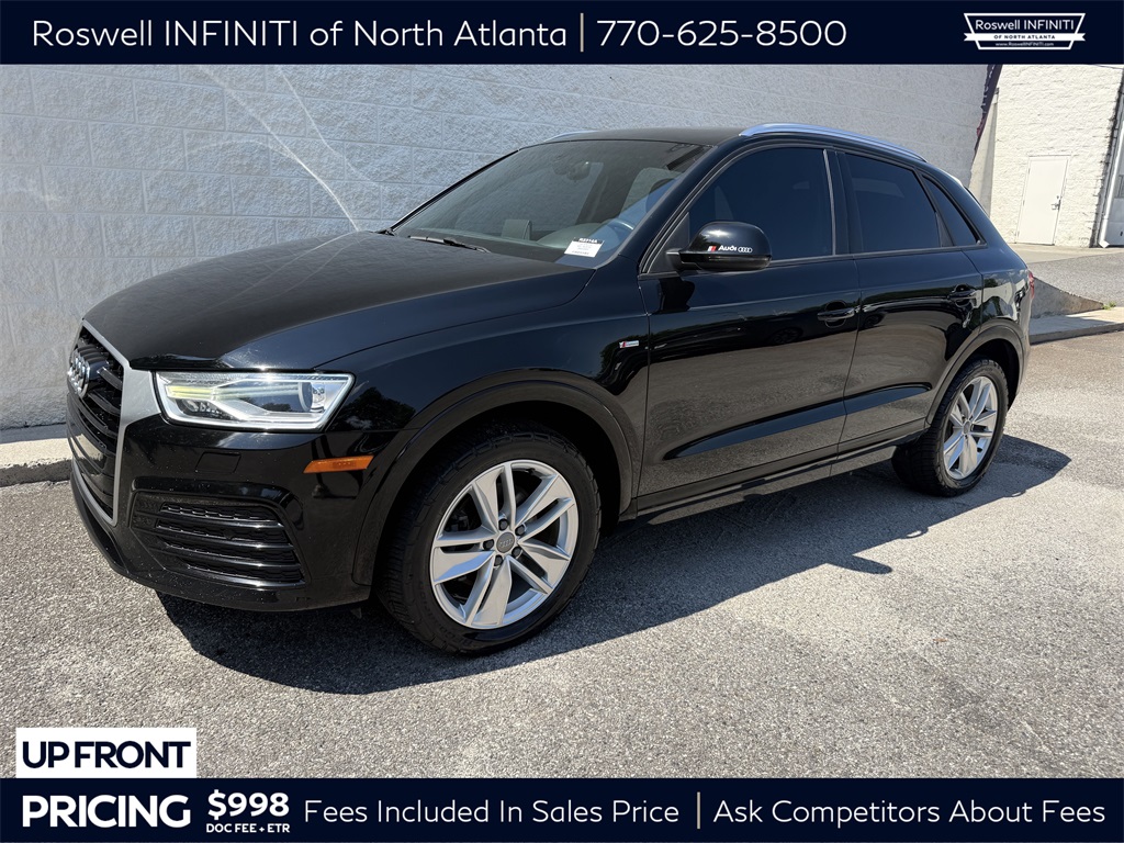 used 2018 Audi Q3 car, priced at $14,399