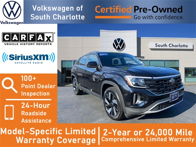 used 2024 Volkswagen Atlas Cross Sport car, priced at $36,300
