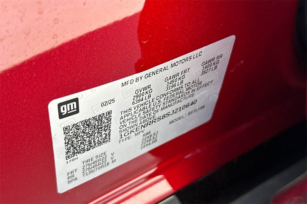 new 2025 GMC Acadia car, priced at $62,260