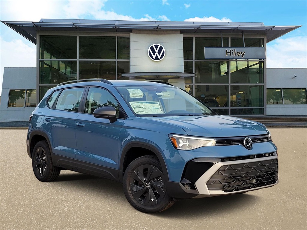 new 2025 Volkswagen Taos car, priced at $26,218