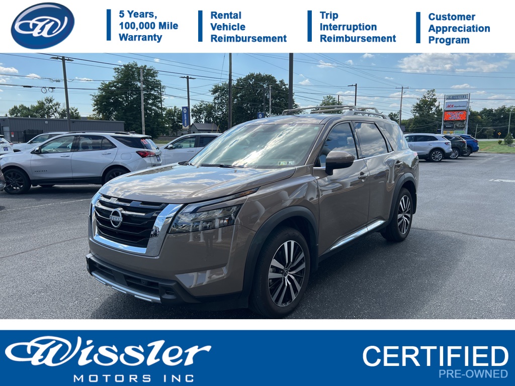 used 2025 Nissan Pathfinder car, priced at $44,900