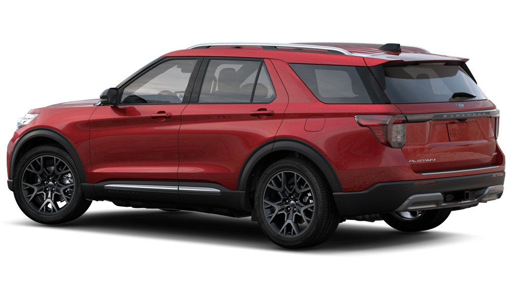 new 2025 Ford Explorer car, priced at $57,901