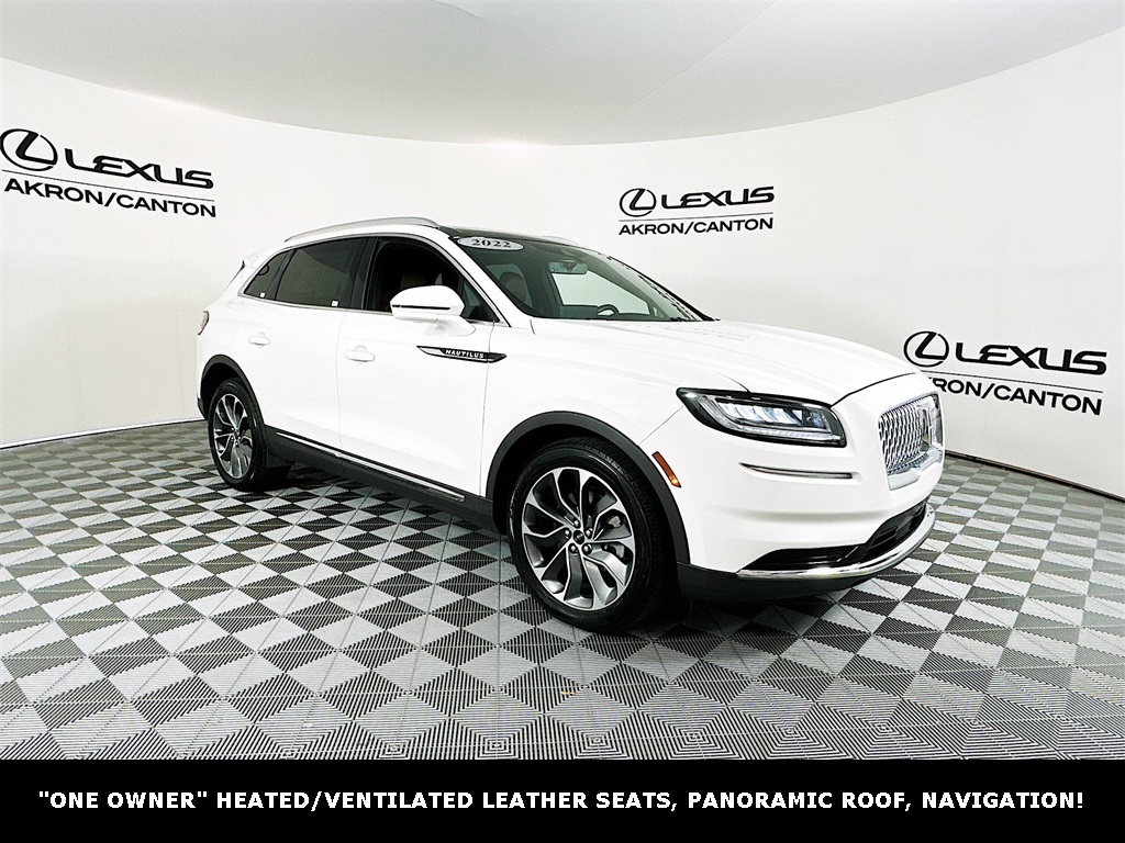 used 2022 Lincoln Nautilus car, priced at $27,490