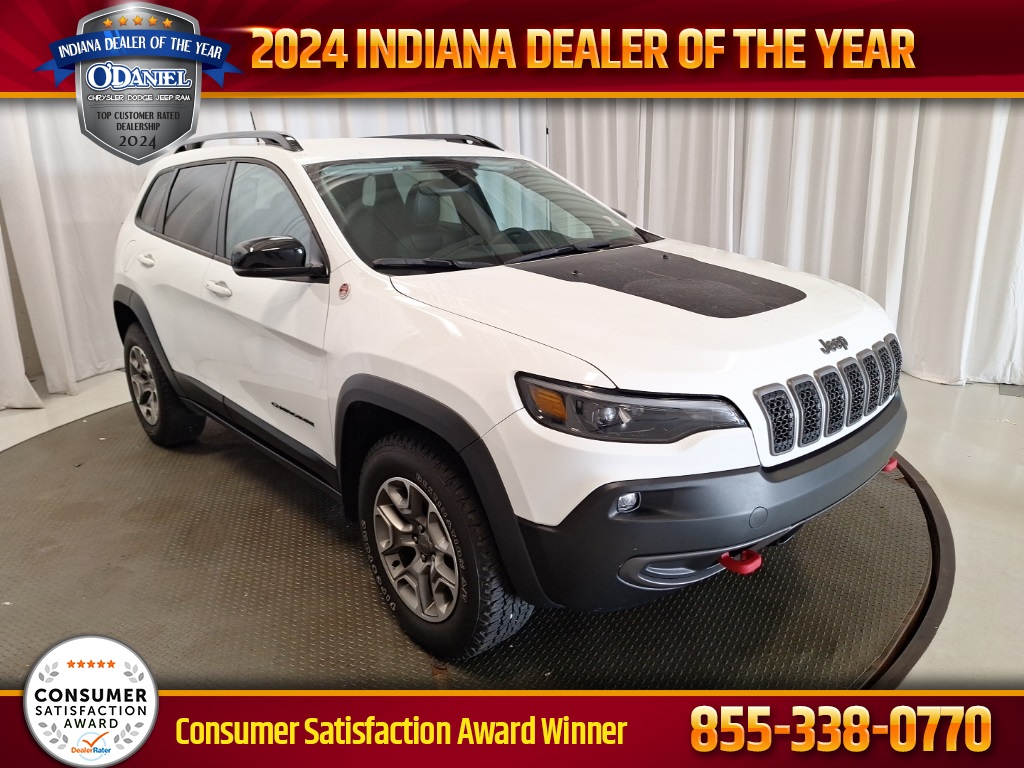 used 2022 Jeep Cherokee car, priced at $25,866