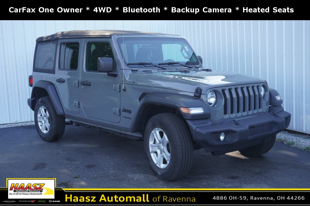 used 2022 Jeep Wrangler car, priced at $25,000