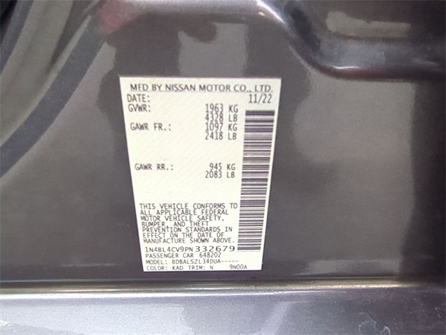 used 2023 Nissan Altima car, priced at $19,811