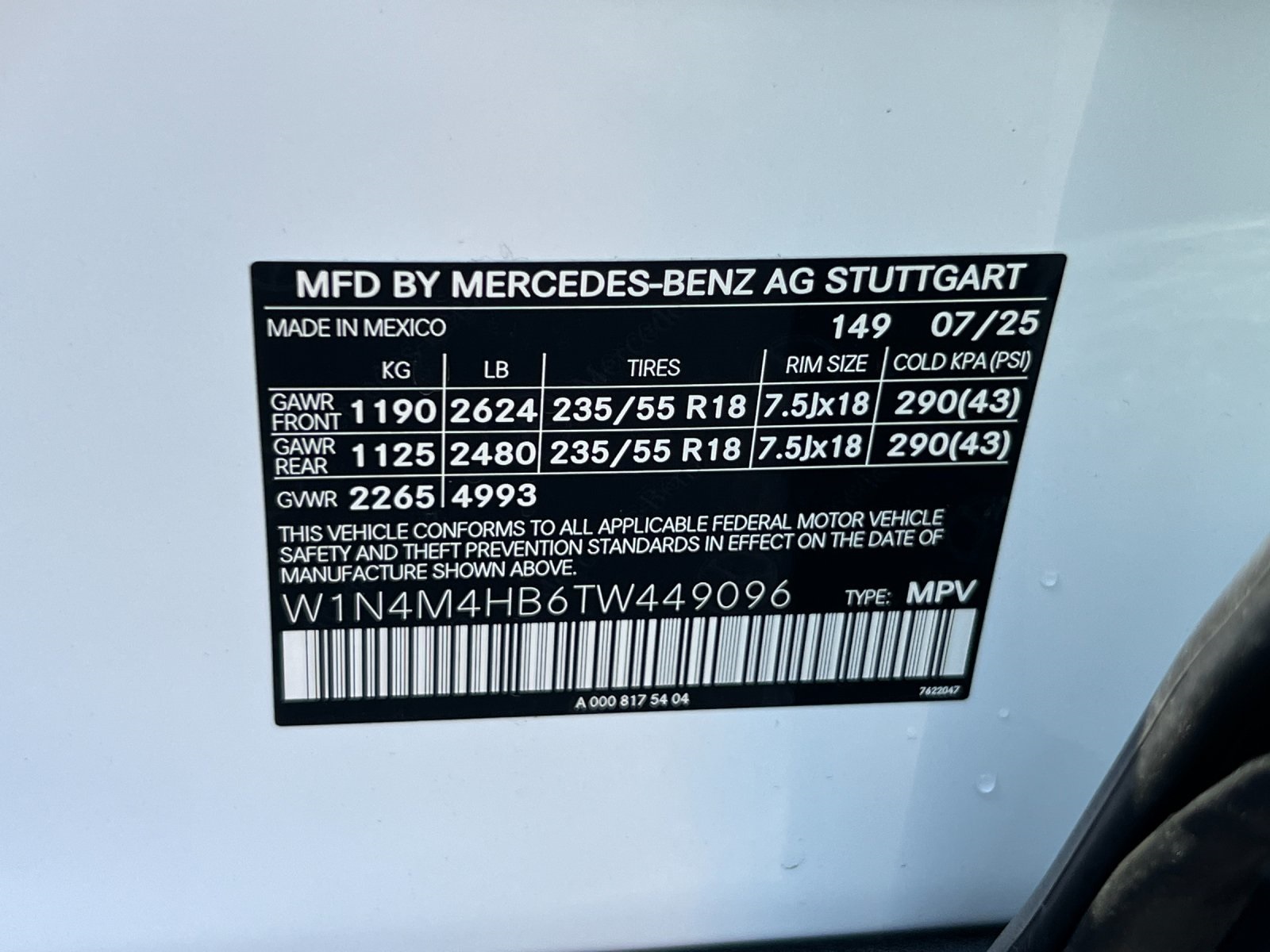new 2026 Mercedes-Benz GLB car