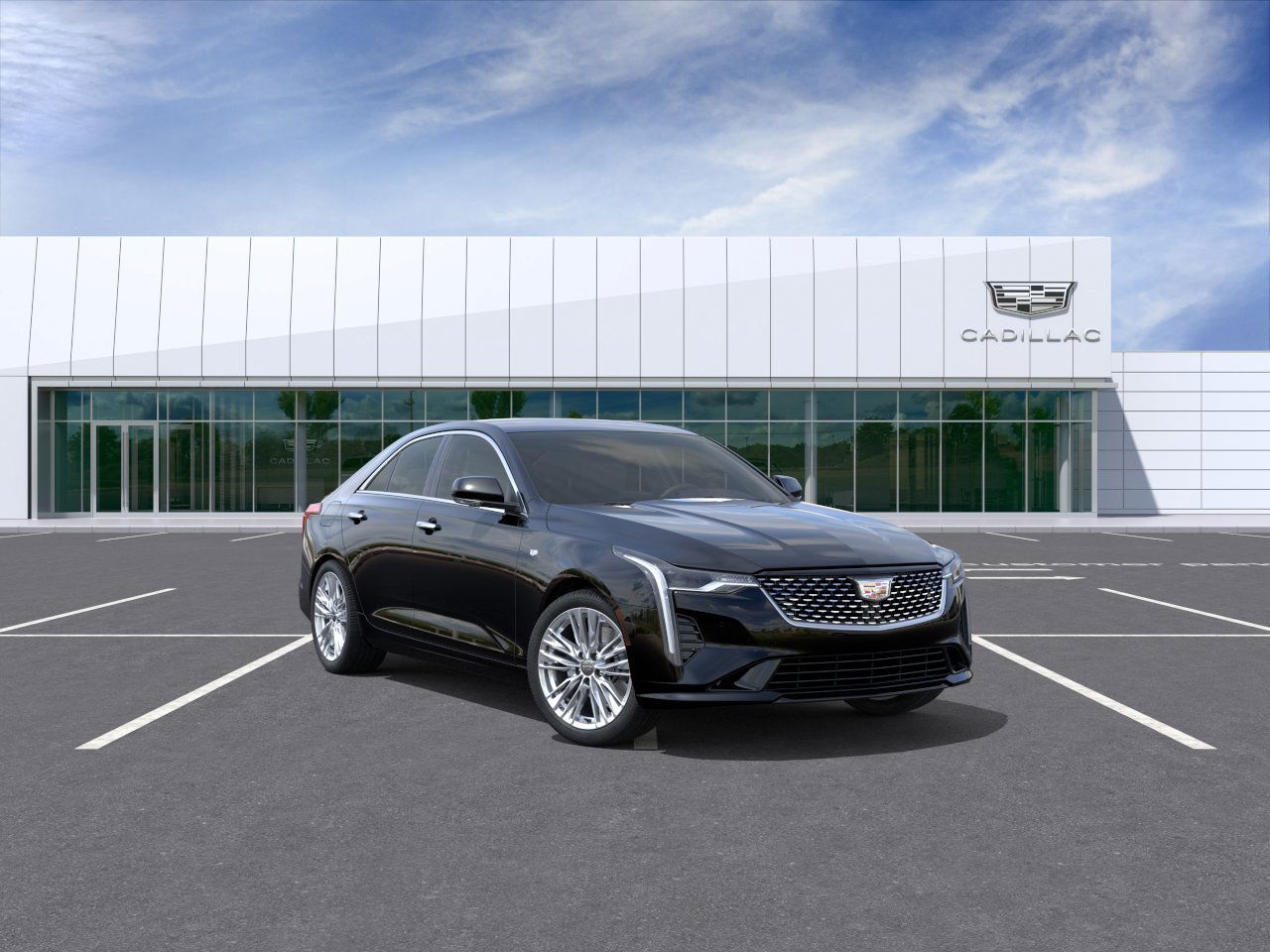 new 2026 Cadillac CT4 car, priced at $42,670