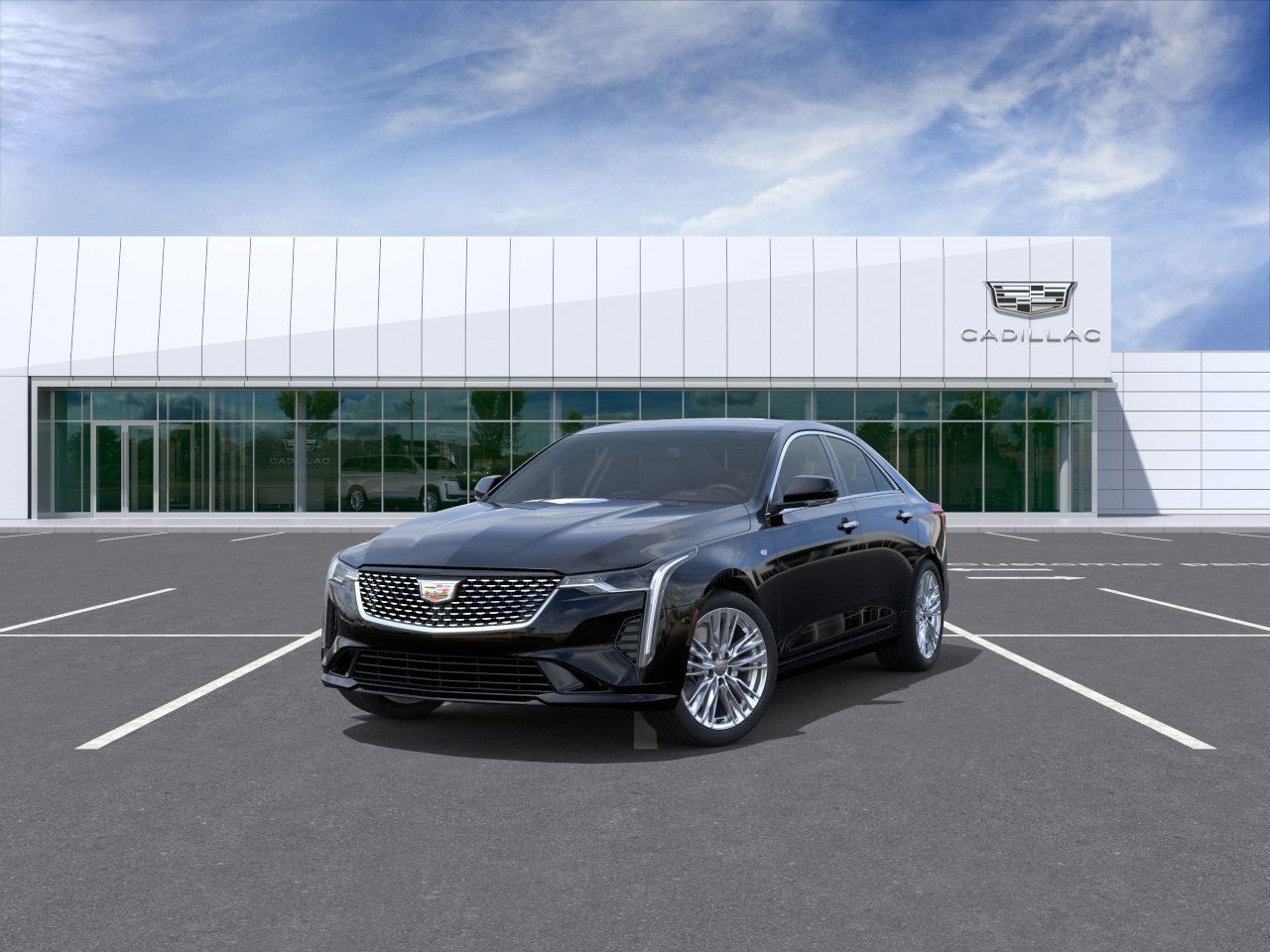 new 2026 Cadillac CT4 car, priced at $42,670