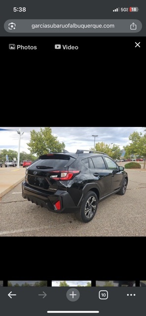 new 2026 Subaru Crosstrek car, priced at $30,396