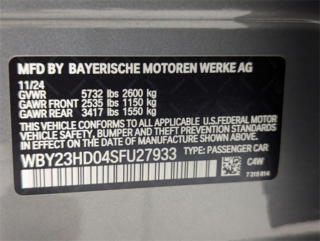 used 2025 BMW i4 car, priced at $49,621