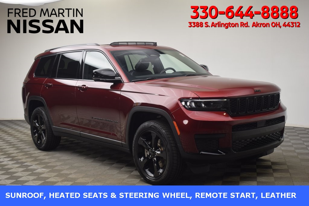 used 2022 Jeep Grand Cherokee L car, priced at $30,000