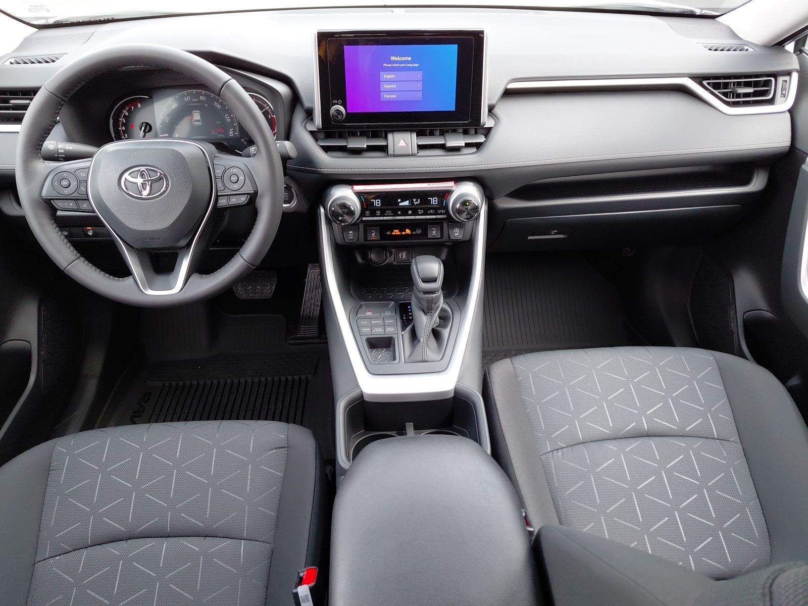 new 2025 Toyota RAV4 car, priced at $37,982