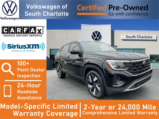 used 2024 Volkswagen Atlas Cross Sport car, priced at $33,489