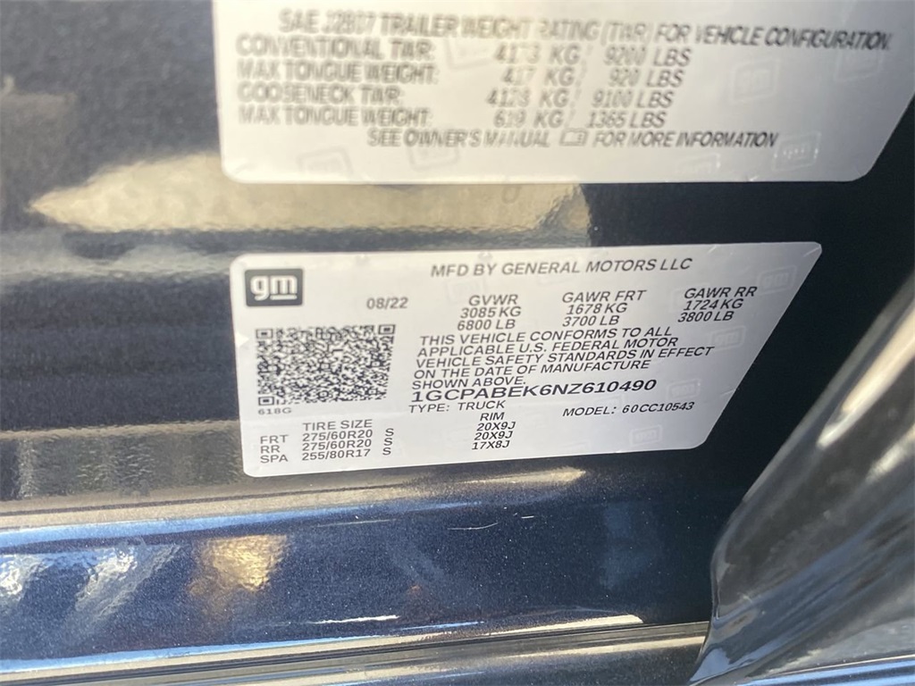 used 2022 Chevrolet Silverado 1500 car, priced at $32,491