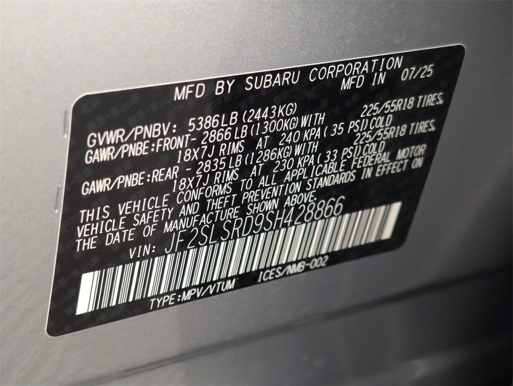 new 2025 Subaru Forester Hybrid car, priced at $44,002
