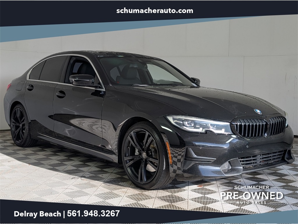 used 2021 BMW 3-Series car, priced at $22,688