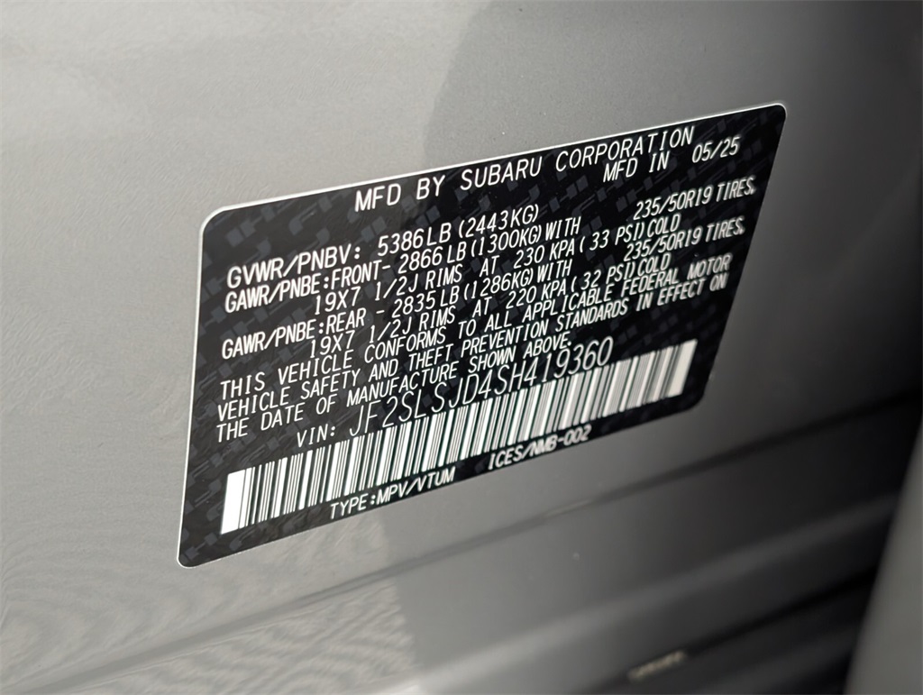 new 2025 Subaru Forester Hybrid car, priced at $42,421