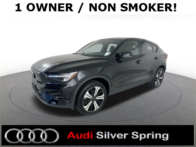 used 2023 Volvo C40 Recharge Pure Electric car, priced at $25,481