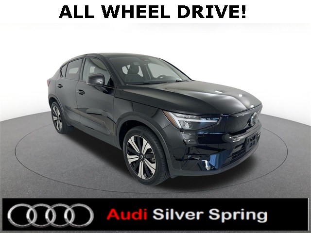 used 2023 Volvo C40 Recharge Pure Electric car, priced at $25,481