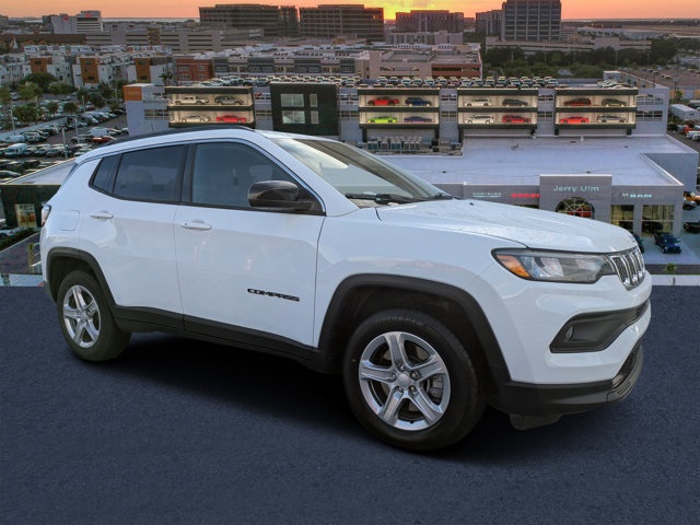 used 2024 Jeep Compass car, priced at $19,397