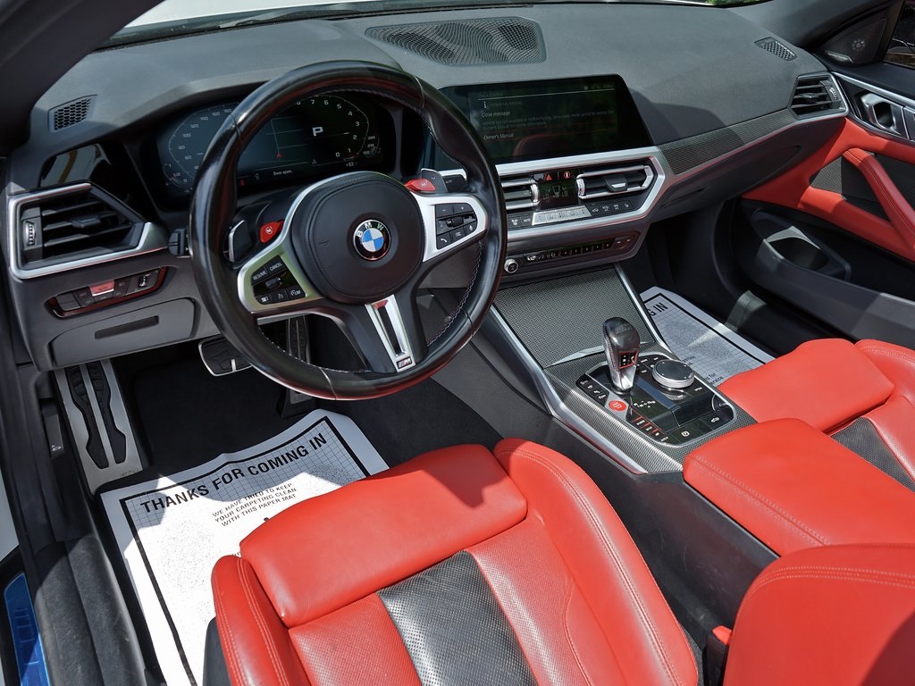 used 2023 BMW M4 car, priced at $56,895