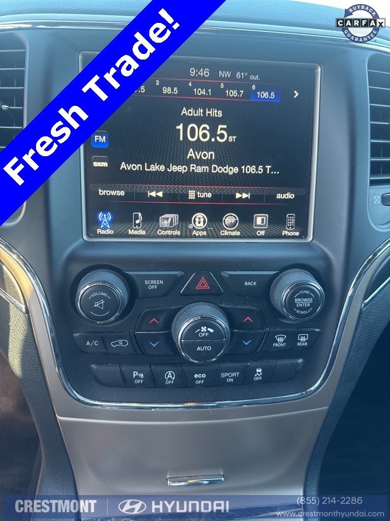 used 2016 Jeep Grand Cherokee car, priced at $15,967