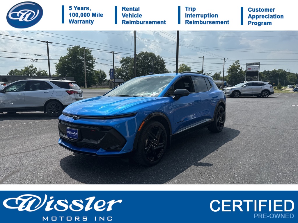 used 2025 Chevrolet Equinox EV car, priced at $33,900