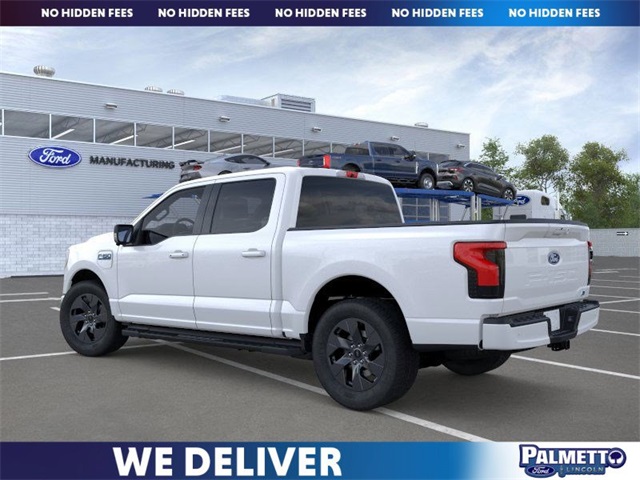new 2025 Ford F-150 Lightning car, priced at $63,695