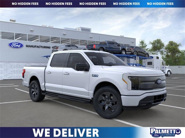 new 2025 Ford F-150 Lightning car, priced at $63,695