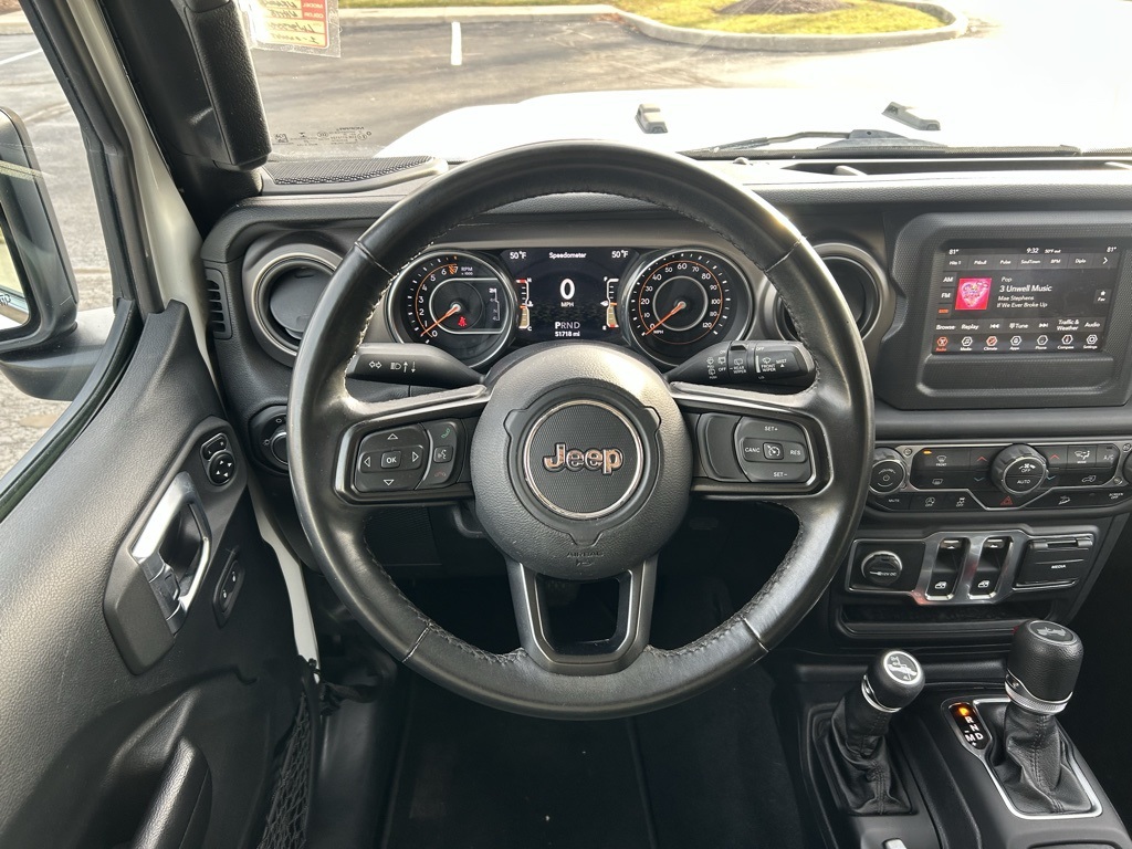 used 2020 Jeep Wrangler car, priced at $25,542