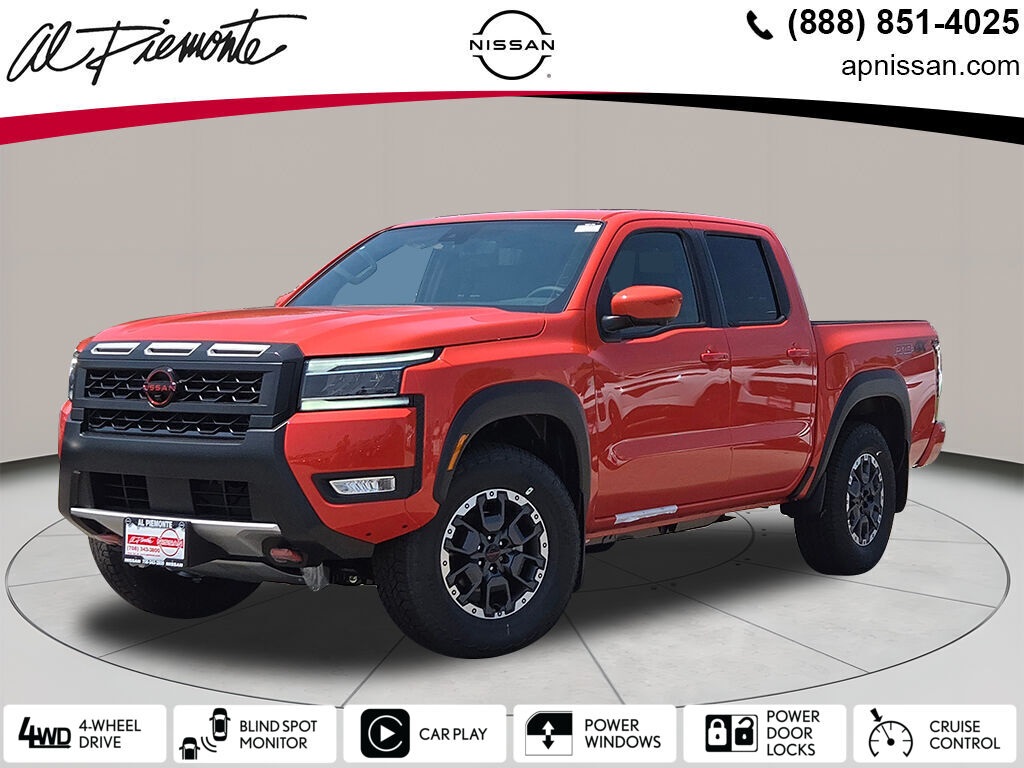 new 2025 Nissan Frontier car, priced at $51,020