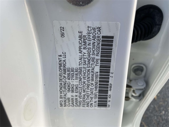 used 2022 Honda Civic car, priced at $22,589