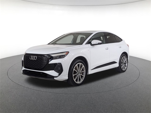 used 2022 Audi Q4 e-tron car, priced at $26,481