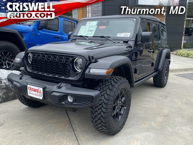 new 2025 Jeep Wrangler car, priced at $38,455