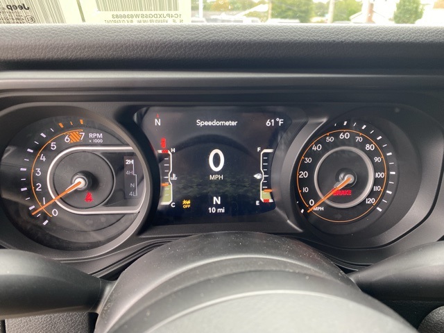 new 2025 Jeep Wrangler car, priced at $38,455