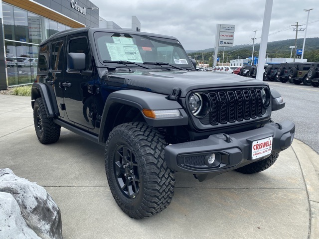 new 2025 Jeep Wrangler car, priced at $38,455