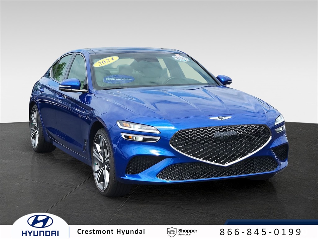 used 2024 Genesis G70 car, priced at $38,447