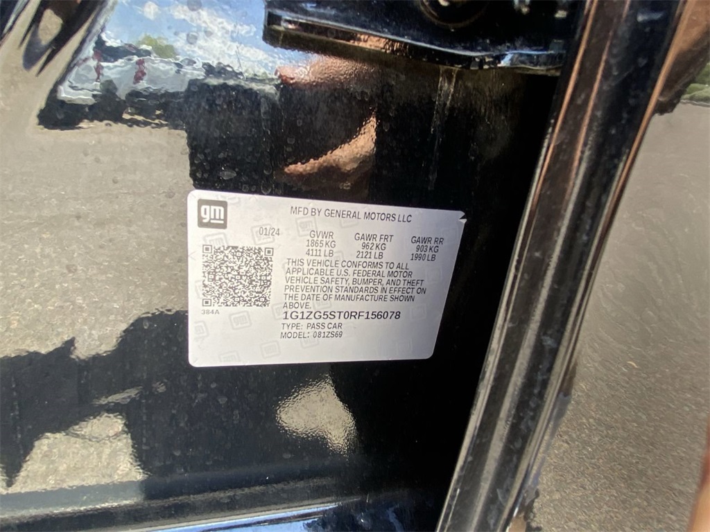 used 2024 Chevrolet Malibu car, priced at $21,882