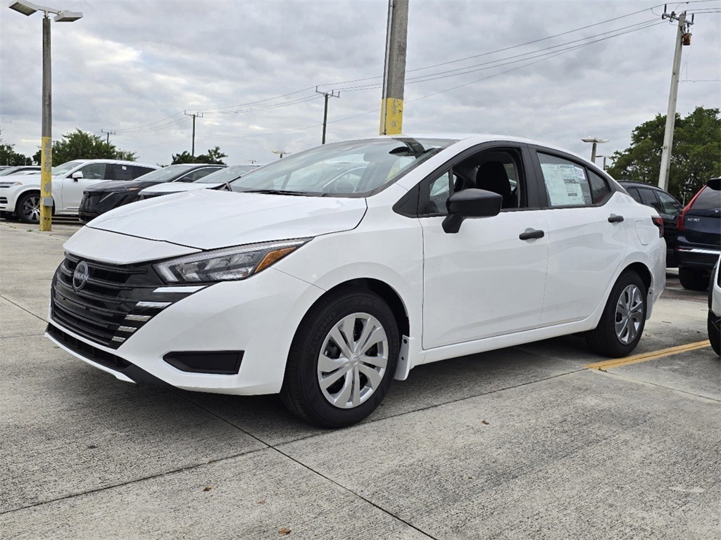 new 2025 Nissan Versa car, priced at $19,039
