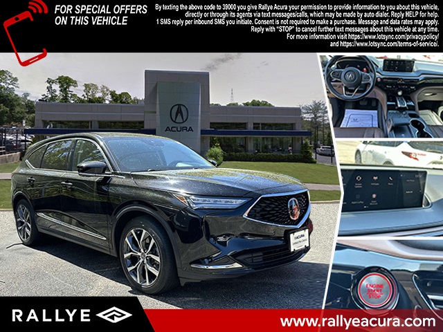 used 2022 Acura MDX car, priced at $41,250