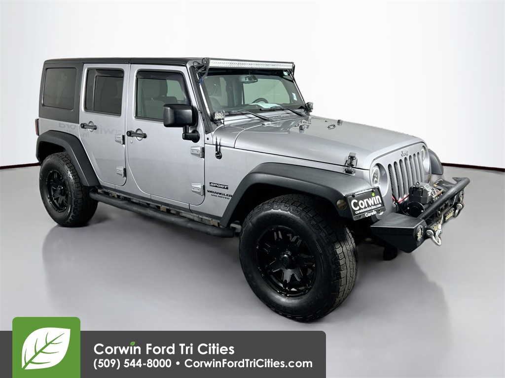 used 2015 Jeep Wrangler car, priced at $17,889