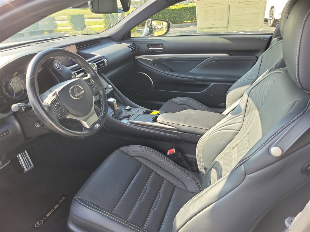 used 2020 Lexus RC car, priced at $37,888
