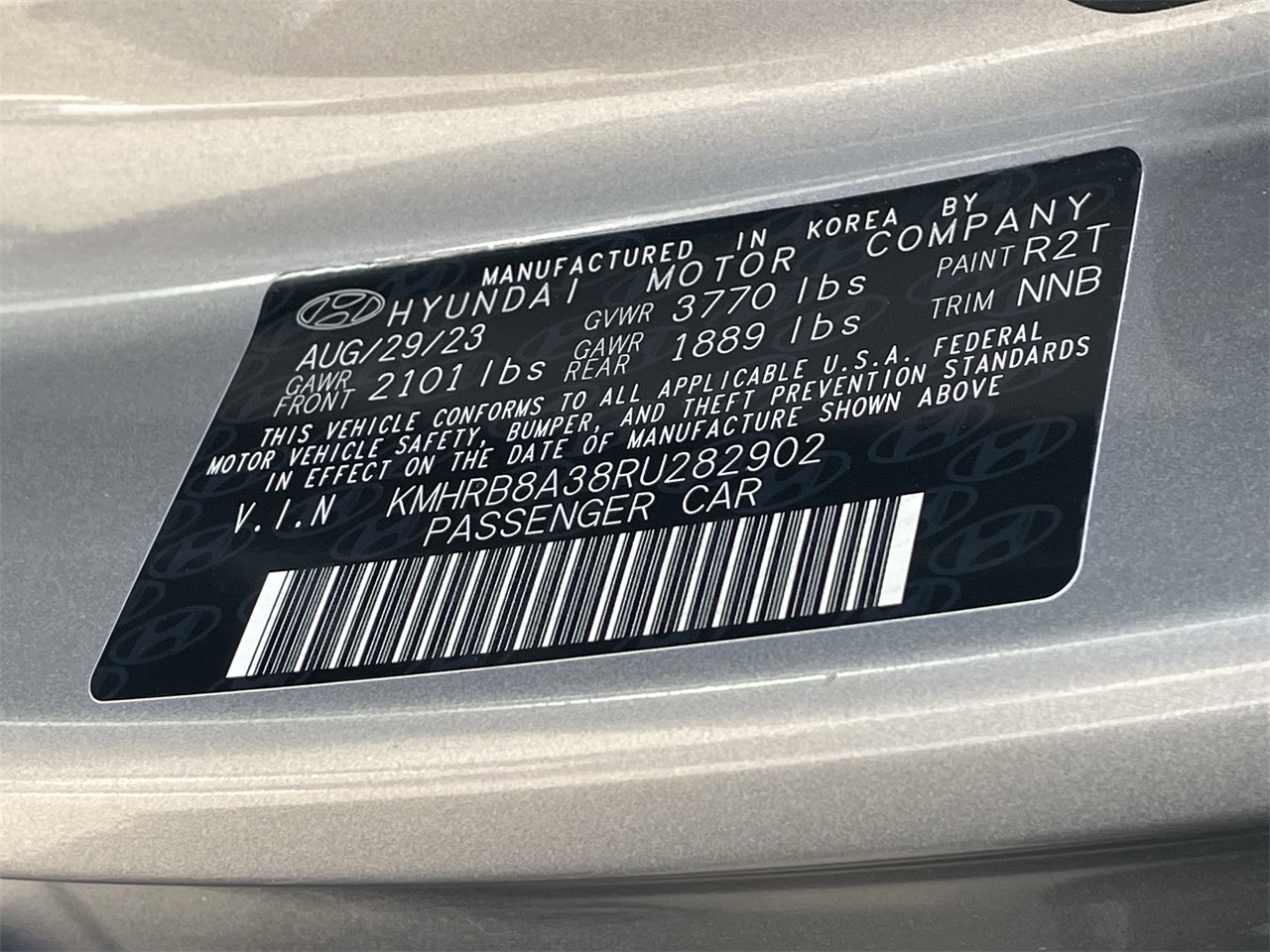 used 2024 Hyundai Venue car, priced at $15,474